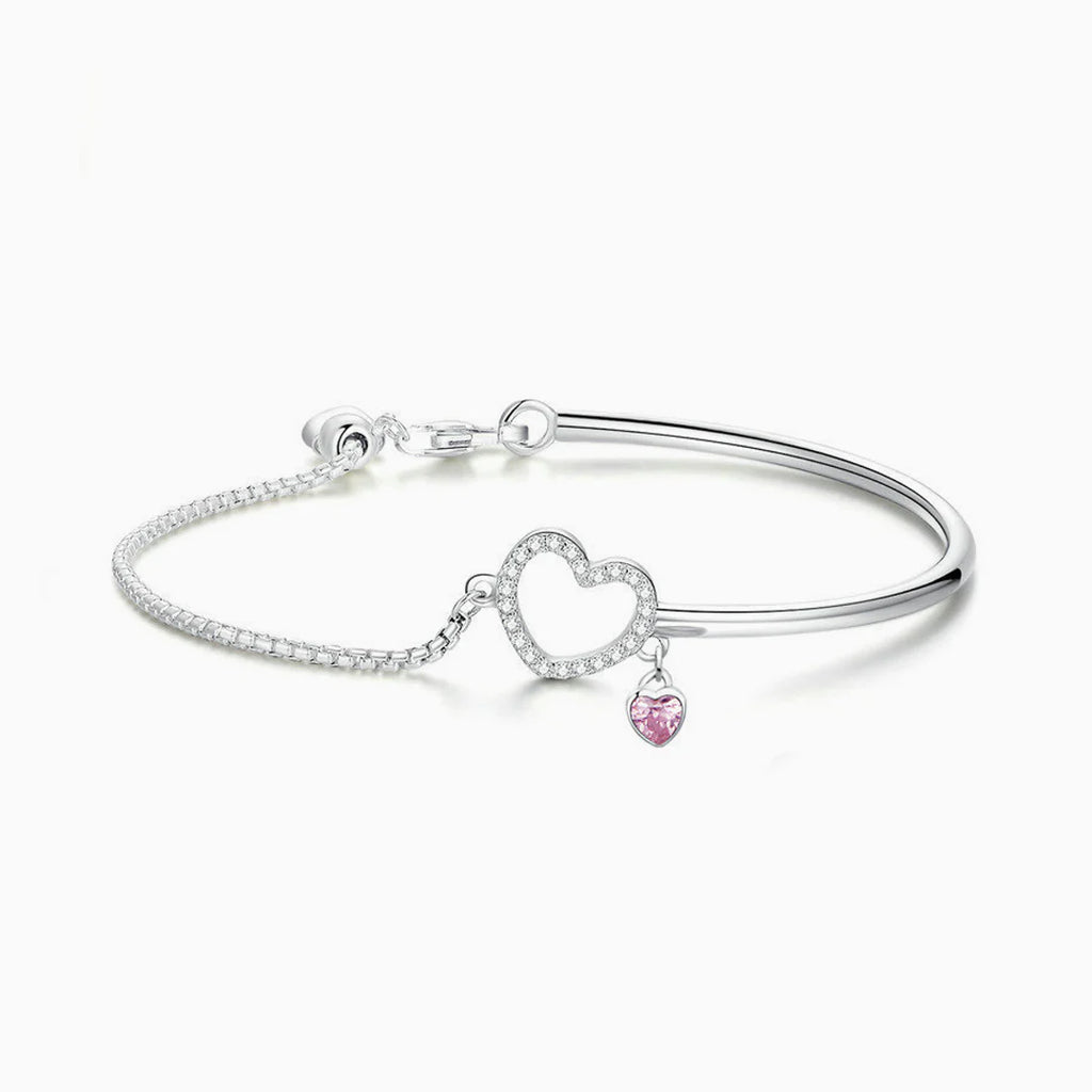 Heart Charm Bracelet