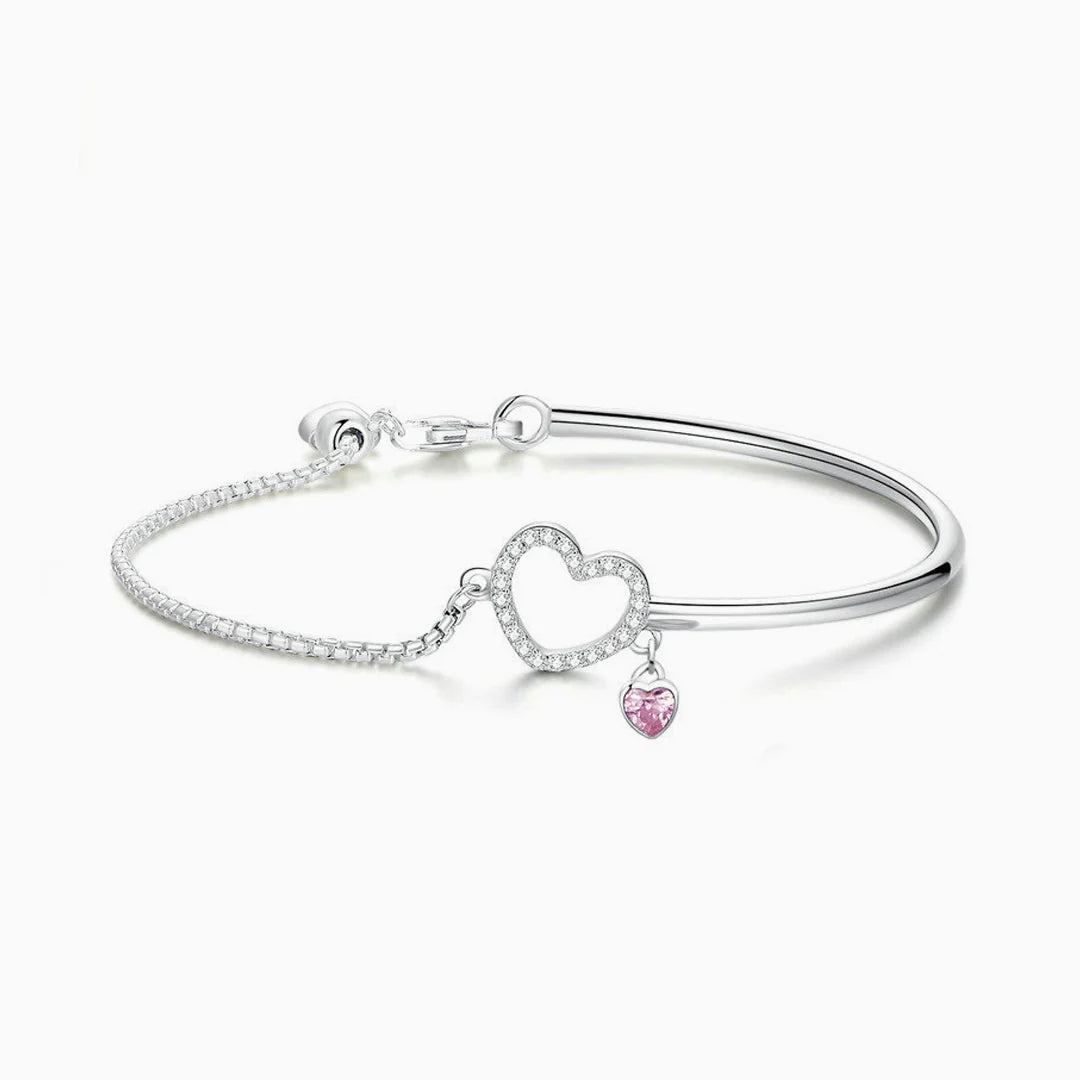 Heart Charm Bracelet