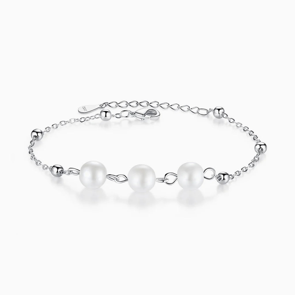 Pearl Charm Bracelet